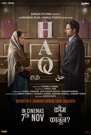 HAQ 2025 Hindi HDTC 720p - 480p - 1080p Movie Poster